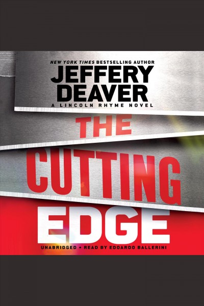 The cutting edge / Jeffery Deaver.