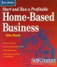 Start and run a profitable home based business : a step-by-step guide. Cover Image